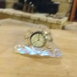 Waterford crystal clock